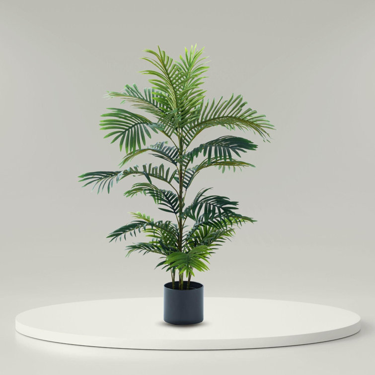 Primrue 47" Faux Potted Palm Tree Wayfair Canada